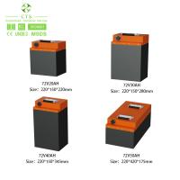 China High Qulity 48v 72v 20ah 30ah 40ah lifepo4 lithium battery pack for electric scooter with BMS on sale