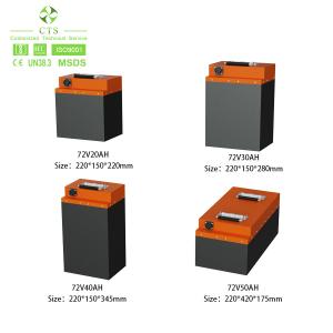 China 36V 40ah 72V 60ah Hot Selling LiFePO4 Lithium Battery for Motorcycle Ebike Electric Bicycle supplier