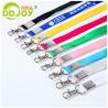China Ferramenta de sublimação de poliéster personalizada cordão de chave de padrão cordão de chave com logotipo personalizado wholesale