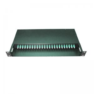 China MPO / MTP Trunk Cable Ribbon Fiber Optic Patch Panel 8C 12C 24C 32C 48C Oval Spring supplier