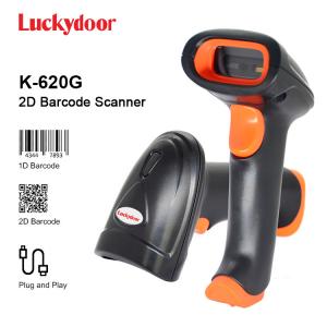 1D 2D USB Handheld Barcode Scanner QR Code Reader Android Barcode Scanning Gun