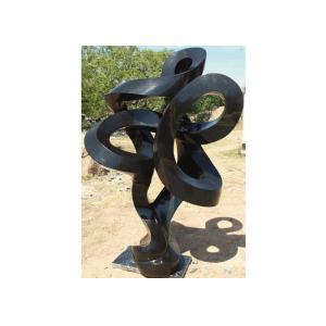 China Anti Corrosion Modern Stainless Steel Sculpture Abstract Outdoor Decoration supplier