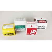 China Protective Plastic Safety Tag Custom Design for Safety Measures on sale