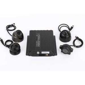 China 3G HD 720p Car Mobile DVR , 4ch Dual SD Card Car DVR Recorder SW - 0001A supplier