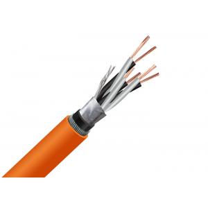 China Stranded Copper Conductor PE Insulated Al Foil Plastic Screen Shielded Instrument Cable supplier