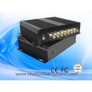 4CH 3G/HD SDI to fiber converter with sdi loop and reverse rs485