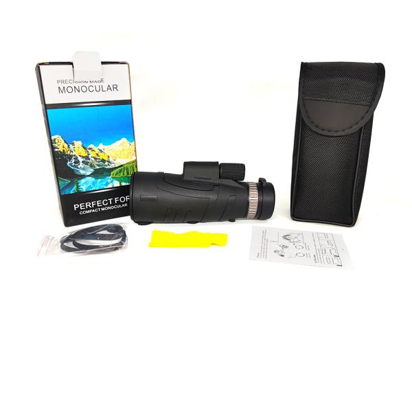 Télescope monoculaire haute puissance 12X50 d'adultes avec EVA Case Bird Watching