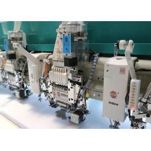 Computerized Automatic Embroidery Machine With Sequin Device Easy Operation