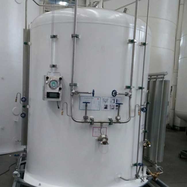 China L'oxygène liquide le volume micro échoue cryogénique, réservoirs d'azote de 1m3 Microbulk supplier