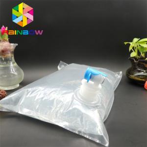 China Beverage Spout Pouch Packaging 3L 5L 10L Custom Printing Aseptic Bib Bag In Box supplier