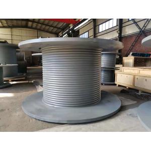 CCS Certification Grooved Wire Rope Drum Multilayer For Lifting