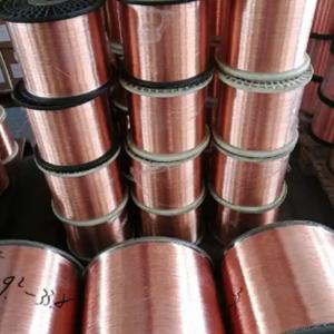 China 65% Copper Coated Aluminum Wire CCC 0.12mm - 2.05mm For CCTV Cable supplier