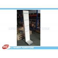 China White Wooden Display Racks For Shop for sale