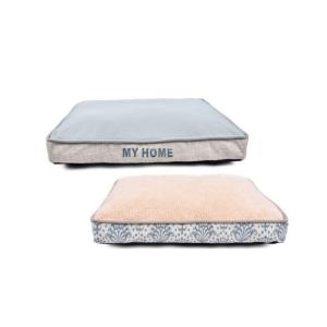 Waterproof Warm Memory Foam Pet Bed , Linen Fabric Breathable Heavy Duty Dog Bed 