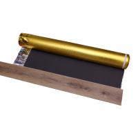 China 3mm Thick Wood Floor Underlay Anti Crush Mildew Resistance Black Foam on sale