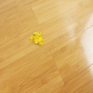 China Eco Friendly Solid Bamboo Flooring Horizontal High Gloss Waterproof Laminate Carbonized supplier