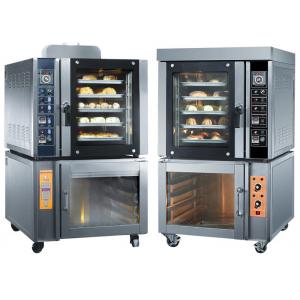 China Steam Spray Commercial Baking Ovens Convection Toaster Oven With Proofer supplier