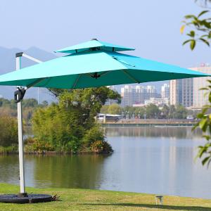 China Led Light 220g Yard Dyed 3.5m Patio Waterproof Sunbrella supplier