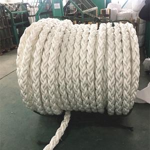 China Y-MAX Polyester Uhmwpe 8 12 Strand Polypropylene Mooring Rope with Customed Fiber supplier
