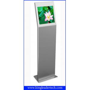 China 15''- 22'' Slim Digital Signage Kiosk Durable Steel Enclosure Powder Coated / Paint Finish supplier