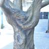 Large Fake Tree indoor olive trees artificial Faux Tree with Natural Wood Trunk and Realistic Leaves