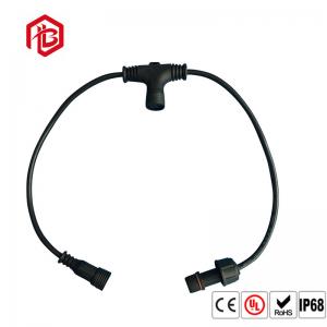 China Extend T Type Cable Male Female Multi Pin Connectors Waterproof supplier