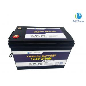 China Bely Energy 12V 210AH Solar Power Battery Systems LiFePO4 Material Inbuit BMS supplier