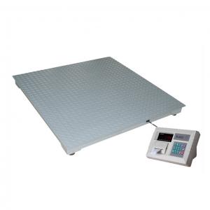 China Sandblasting Floor Weight Scale Mild Steel Structure Heacy Duty LED Display supplier