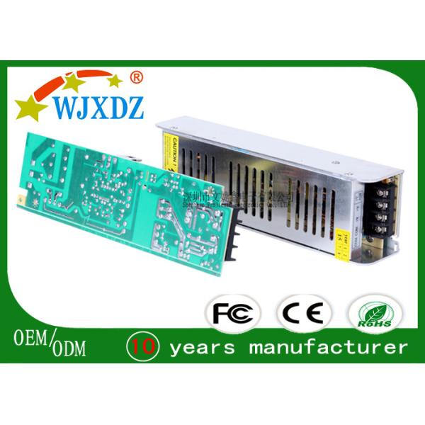 China Ultra Slim High Reliability 12V LED Tape Power Supply 200W Built-in EMI Filter wholesale