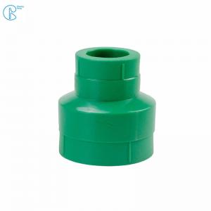 China Green PPR Reducer In Pressure 25 For Heating / Air Conditioning System supplier