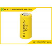 China NI-CD 1.2V 2/3AA 400mah Nickel Cadmium Nicd Battery Low Inner Resistance on sale
