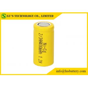 NI-CD 1.2V 2/3AA 400mah Nickel Cadmium Nicd Battery Low Inner Resistance