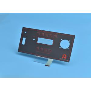 China Embossed Led Tactile Membrane Switches Touchable Multiple Windows supplier
