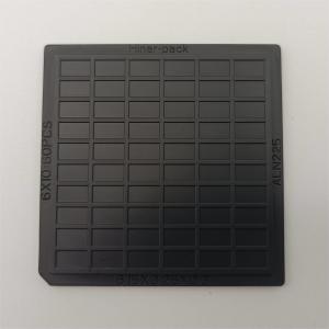 Black Permanent Anti Static 2 Inch Waffle Pack For Electronic Components