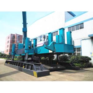 High Piling Speed No Vibration Hydraulic Static Pile Driver / Pile Foundation Machine With Unique Design