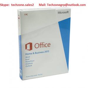 China Office 2013 Home &amp; Business Retail Package Without DVD - Office 2013 HB PKC Genuine FPP Key. wholesale