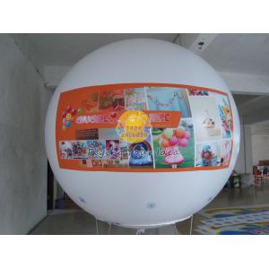China Customized Filled Advertising Helium Sphere Balloons with 0.18mm PVC Material supplier