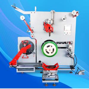 China PET Packaging Belt Production Line Automatic Packing Tape Winding Machine 1.8KW supplier