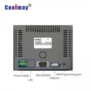 China HMI Resistive Control Panel WINCE 5.0 USB Port 134*102*32mm Dimension supplier