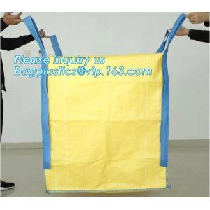 China Type A polypropylene fibc big bag recycle jumbo super big bags 1500 fabric woven bulk fertilizer pe liner pp jumbo bags supplier