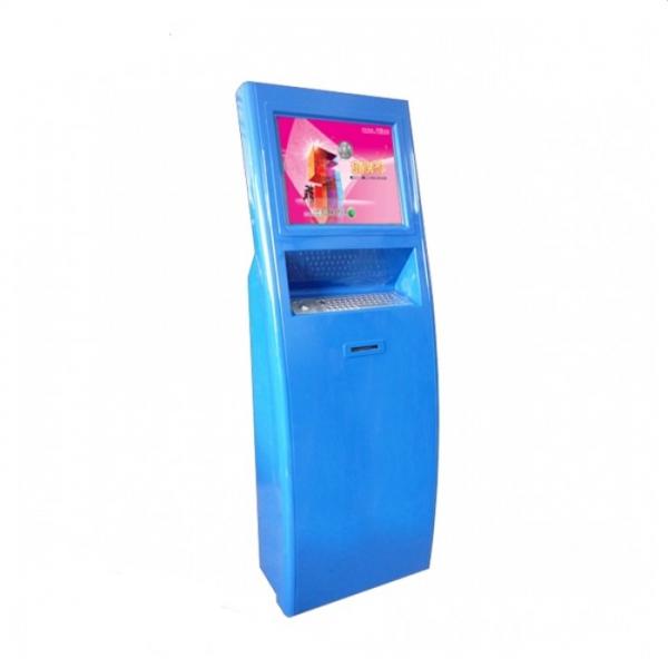 Restaurant Self Ordering Bill Payment Kiosk with printer keyboard barcode