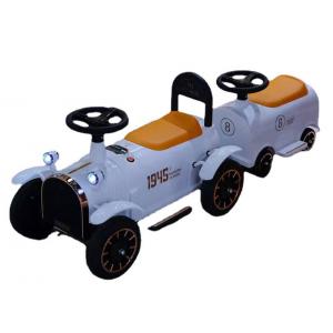 Dual Drive 12V Children Small Electric Train Rechargeable Two Seat Kids Car