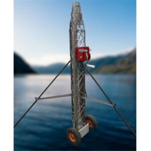 Winch Up Lightweight Rust Free Telescoping Radio Tower