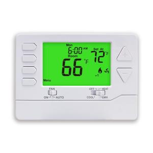 24VAC 2 Heat 1 Cool HVAC Central Heating Thermostat With NTC Sensor