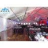 China 15x30M White Marquee Party Tent For Wedding With Galvanized Steel UV Resistant wholesale