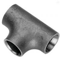 China Butt Weld Steel Pipe Tee Fittings A234 Wp11 SCH40 Thickness on sale