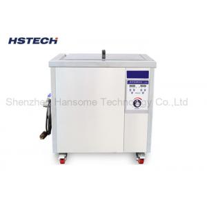 China 38L Capacity Industrial Ultrasonic Cleaner For Oil Dirty Hardware Parts Cleaning supplier