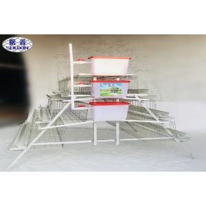 China 4 Tiers Hot Dipped Poultry Farm Cage Galvanized Technology OEM Service supplier