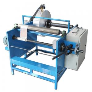 China High Speed Manual Aluminium Foil Roll Rewinding Machine for Raw Material Baking Paper supplier