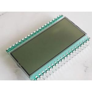 China TN Positive Reflective Monochrome Black Digits Custom Segment LCD Display wholesale
